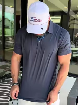 This 3 pack of polos is going to keep you feeling good on the course all summer  - #summerwins #polo #mensfashion #golfpolo #fitover40 