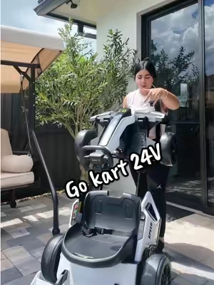 #gokart #TikTokshopbacktoschool #electriccar #kids @Aosom LLC 