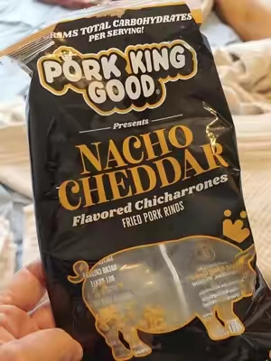 #creatorsearchinsights #snack  #snacklovers #keto #ketosnack @Pork King Good 