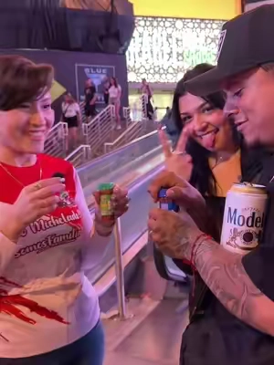 🎤Here’s what you had to say about our Chelada Mix 😋🔥 #michelada #srmichelado #lasvegas #vegastiktok #streetinterview 