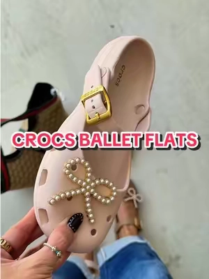 @Crocs  #crocs #crocsnewarrivals #crocsballetflats #maryjaneshoes #balletflats 