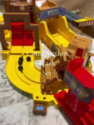 The perfect gift!  Hours of fun, even I wanted to play with it! 😉 #constructiontoys #toysforkids #toy #giftsforkids #construction 