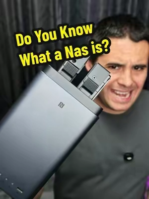 a nas or network attached storage is you own home based personal cloud! where you have access at all times no monthly fees and customize any size you want up to 64 tb! #nas #storage #techtok #cloud #datastorage 