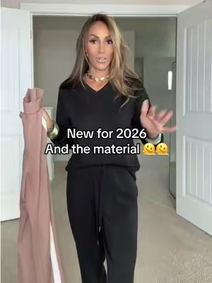 I can’t say enough good things about this two piece loungewear set. 🫠 NEW drop for 2026. I want to get every color.💕 It feels like I’m wearing nothing but it’s also super cooling. I just love it so much. 😍😍