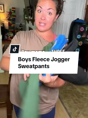 Boys fleece joggers in a 3-pack = the kind of fall basic I want to buy ONCE and be done. 🙌 Three pairs of cozy fleece jogger sweatpants in easy neutral colors that go with basically every hoodie and T-shirt they already own. And the zipper pockets are such a good bonus. If your boy lives in comfy pants all fall and winter, the 3-pack just makes sense. 😂🍂 @PURE CHAMP #purechamp #tiktokshopcreatorpicks #tiktokshopfinds 