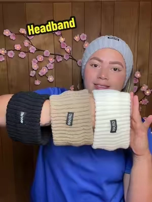 Paquete de 4 headband Tejidas para Mujer 👩🤎❄️🍂#headband #hairaccessories #bandanas #bandana #headbands 