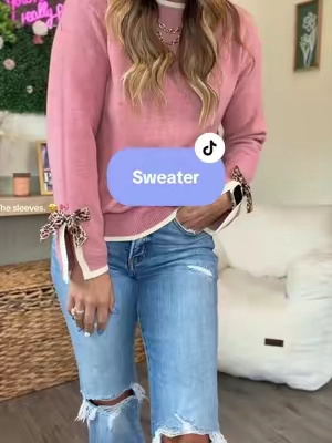 The cutest and softest sweater for the fall! @EVALESS 