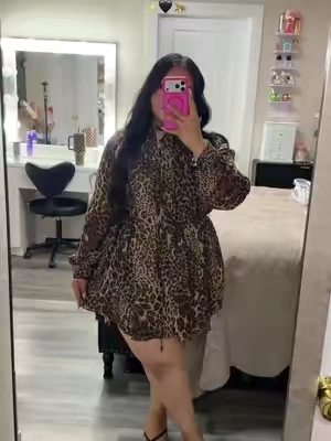 The cutest dress✨  #ciderdress#cheetahdress#OOTD#outfitinspo#outfitideas  