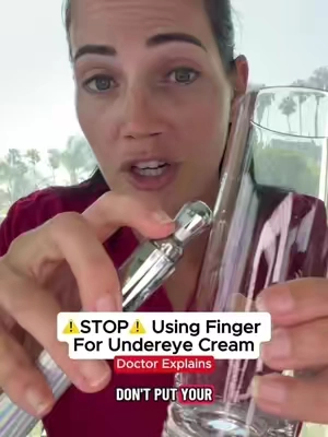 Does your eye cream come with a roller and a vibrating massager? @SKINTIFIC US Store #skintific #eyecream #skincare #eyebags #eyemassager 