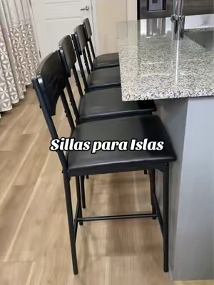 Sillas altas para Islas o desayunadores. #chair #chairs #sillas #barstool #barstools 
