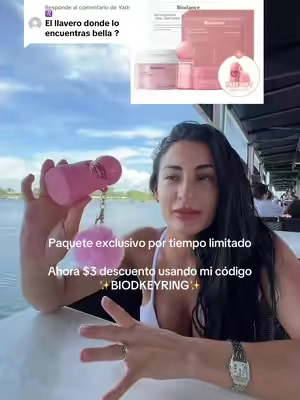 Respuesta a @Yadi ♌️ ya pueden tener el llaverito !! @Biodance Store US  #biodance #bundle #facemist #collagenserum #tiktokshopcreatorpicks 