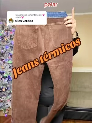 Respuesta a @💓Leticia💓 jeans térmicos con forro de felpa calientito y suavecito #tiktokshopcreatorpicks #blackfriday #jeans #jeanstermicos #ropadeinvierno 