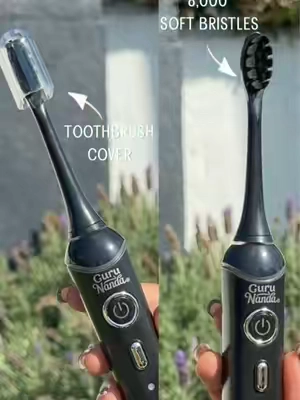 15%OFF NOW! Back to school = back to better brushing 🪥📚✨ Upgrade your routine with the GuruNanda Pressure Sensor 2.0 Electric Toothbrush  #gurunanda #backtoschoolshopping #backtoschoolglowup #toothbrush #backtoschoolhaul 