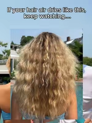 If you love the look of defined, frizz-free waves at the pool… this combo is for you 👀✨ We’re pairing Dream Coat for Curly Hair + Money Mist to give her waves the hydration, definition, shine, and smoothness they need while air drying 🌬️🌀 Perfect for anyone looking for an easy curly hair routine, frizz control, and gorgeous air-dried curls without the extra heat 🫡 #colorwow #airdryhairtips #airdryhairroutine #airdryroutine 