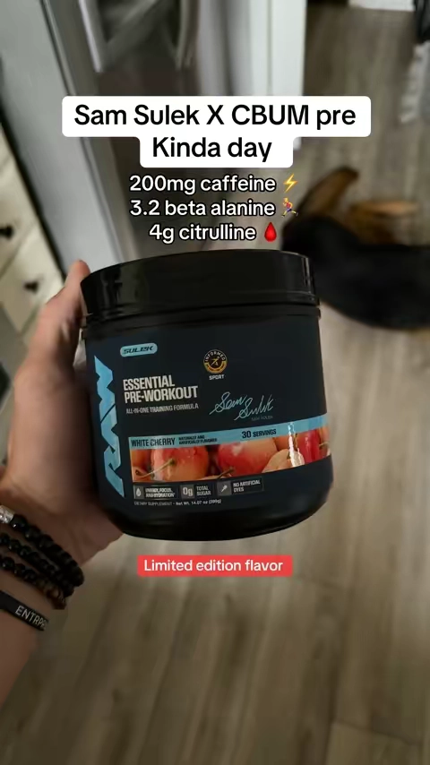 Only what you need #cbum #samsulek #preworkout 