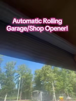 Automatic Rolling Garage/Shop Opener is ON SALE! Grab you one now! #automatic #dooropener #remotecontrol #opener #fyp @VEVOR Outdoor Store 