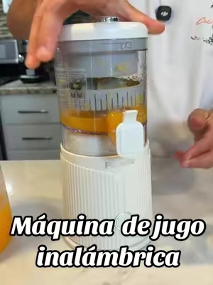 Máquina extractora de jugo recargable inalámbrica #Backtoschool #orange #tiktokshopsummersale #tiktokshopcreatorpicks #paratiiiiiiiiiiiiiiiiiiiiiiiiiiiiiii 