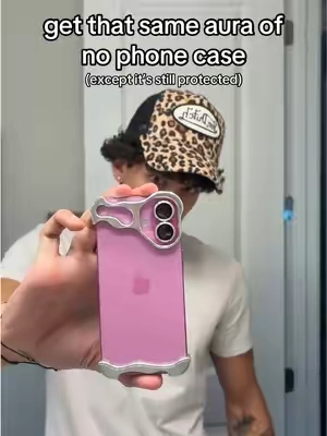 nakey phone look but it’s fine if u drop it🤣 #iphonecase #phonecase #aesthetic #minimalist #phoneaccessories 