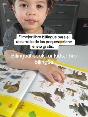 El mejor libro para el desarrollo de los pruebes en español e inglés con sonido, book for kids book for toddlers. Kids toys, smart kids book billingüe #bilingualkids #bilingual #bilingualbaby #kidsbook #kidsbooktok @QD EDUKIDS US 