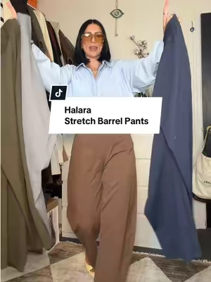 I WAS WAITING FOR THESE!!!😍@Halara @Halara_official #halarapants #workpants #barrelpants #halarapants 