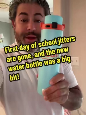 First day of school jitters are gone, and the new water bottle was a big hit! #RidgeSpotlight 