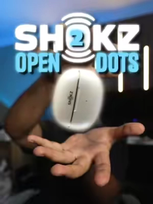 Finally trying the Shokz Open Dots 2, they surprised me! #shokz #opendots2 #shokzopendots2 #openearbuds