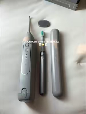 ON SALE NOW + FREE SHIPPING!!! #ElectricToothbrush #Rechargeable #WaterFlosser #TikTokshopbacktoschool #tiktokshopsummersale 