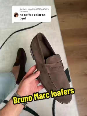 Replying to @user8609179064642 #loafers #brunomarc #dressshoes 