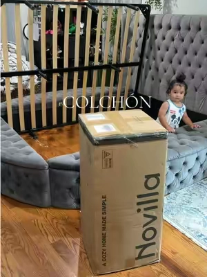 Colchón Memory Foam✨ #novilla #mattress #memoryfoam #colchones 