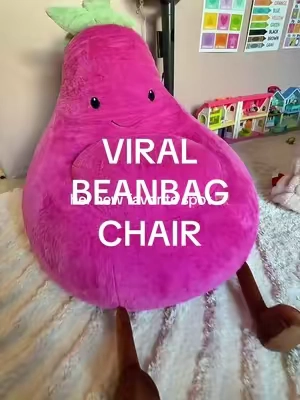 It’s a chair, toy basket, and hideaway all in one 😂 #beanbagchair #kidschair #TikTokshopbacktoschool #tiktokshopcreatorpicks 