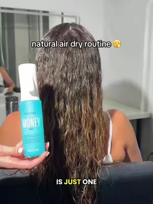 If you love to air-dry your hair but it always ends up looking puffy, frizzy, and undefined… THIS is what you need 👀✨ Money Mist is your air-dry secret weapon for smoother, shinier, more polished-looking hair without needing a blow dryer 💕 It helps tame that unwanted puffiness and frizz while leaving your hair looking hydrated, glossy, and soft 😇 #colorwowmmist #puffyhair #frizzyhairtips #frizzyhairhack #frizzyhairproduct 