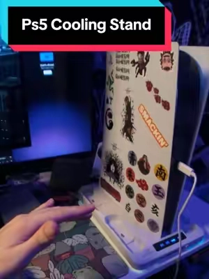 more usb slots and better cooling?? #ps5 #ps5cooling #ps5coolingstand #ebinay #techtok