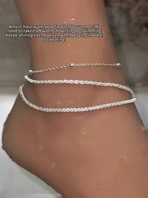 🤩🏝️🎁#summerwins #tewiky #anklet #fyp #foryou 