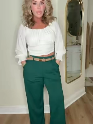 The best dress pants you will ever own!! Soo comfortable! The flex Fabric is so nice.  #dresspants @Halara_official #workpants #halarapants #womensfashion #ladiesfashion @Halara 