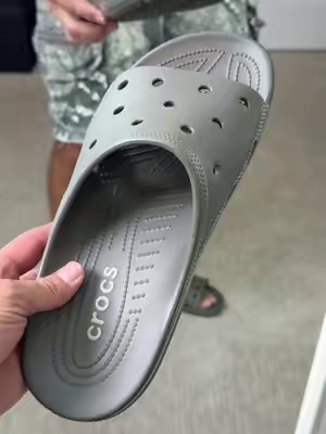 @Crocs Crocs Men’s Saturday Slides #slides #crocs #crocsgang #tiktokbacktoschool #weekend 