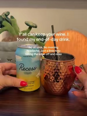 I didn’t like the way I felt In the mornings even after one glass of wine and I just wanted one bubbly drink to help me relax and get a better nights rest. 