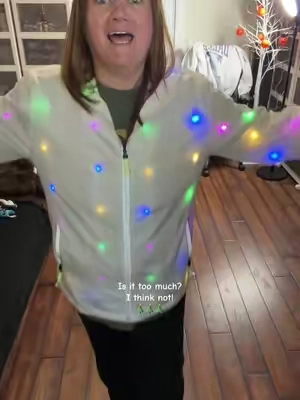 @DX EL MASK #lightupjacket #holidaylights #holidayfun #trickortreat #jackets 