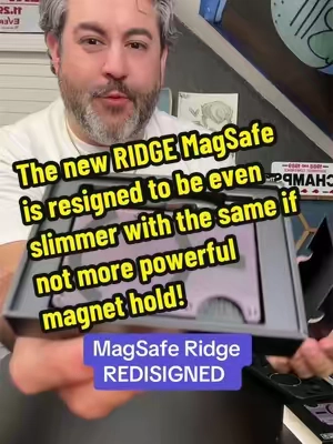 The new RIDGE MagSafe is resigned to be even slimmer with the same if not more powerful magnet hold! #RidgeSpotlight 