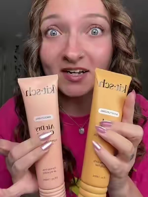the perfect duo for soft + defined curls with NO crunch!! #curlyhair #wavyhair #naturalcurls #tiktokshopcreatorpicks #TikTokshopbacktoschool 
