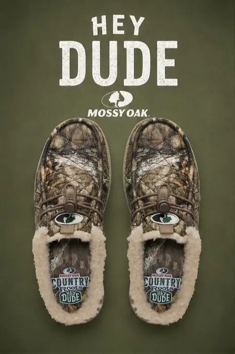 #HeyDude#Mossy oak 