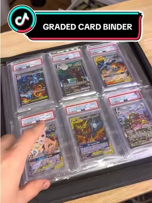 It’s a binder for your graded slabs! #pokemoncards #tcg #pokemon #cards #tradingcards 