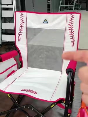 The Baseball edition is back. #gcioutdoor #baseballmom #baseballdad #rockerchair #BackToSchool 