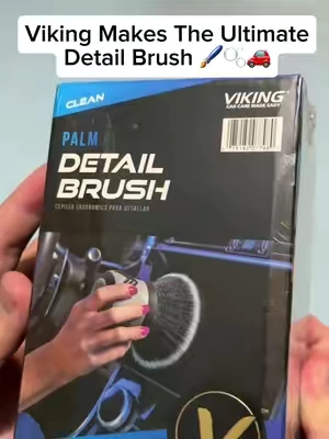 This deatailing brush is goated #summerwins 