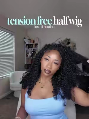 i love half wigs but i need them to be protective before anything! 😭#careya #halfwig #explorepage✨ 