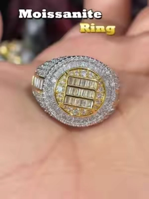 Moissanite Rings with Huge Savings! Shine Bright for Less.#delzzad #moissanitejewelry #TikTokshopbacktoschool #moissanitering #moissanite #14kgold #chunkyring #Hiphop #ring #viraltiktok #2026trend #giftguide #menring #menjewelry #unisexjewelry #sparkleandshine