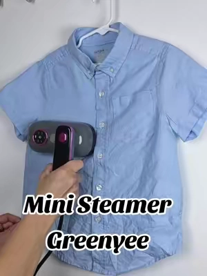La mini steamer que te saca de apuros fácilmente @GREENYEE #steamer #plancha #tiktokshopsummersale #TikTokShopStockUp #summervibes☀️ 