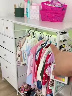 Encontré el mueble donde le puedo generar todo lo de mi hija en un solo lugar #dresser #closet #muebles #tiktokshopcreatorpicks #mueblesmodernos 