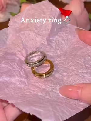 Regret Not Buying Earlier, Ease Nervousness#rings #anxietyrelief #giftforher #fyp #tiktokshopfinds p