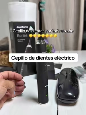 Aquasonic black series whitening thoothbrush #tiktokshopcreatorpicks #tiktokshopblackfridaysale #cepillodedienteselectrico #tiktokshopsummersalesale 