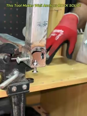 Install hollow wall anchors faster and stronger with this heavy-duty wall anchor setting tool. It expands anchors securely behind drywall for shelves, lights, curtain rods, and more. A must-have tool for DIY home improvement projects and reliable wall mounting. #SummerVibes #DealsForYouDays #DIYHomeImprovement #DrywallRepair #DIYTools 